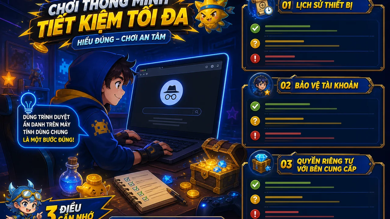 Dùng chế độ ẩn danh khi chơi: sv388 có thật sự bảo vệ tài khoản không?